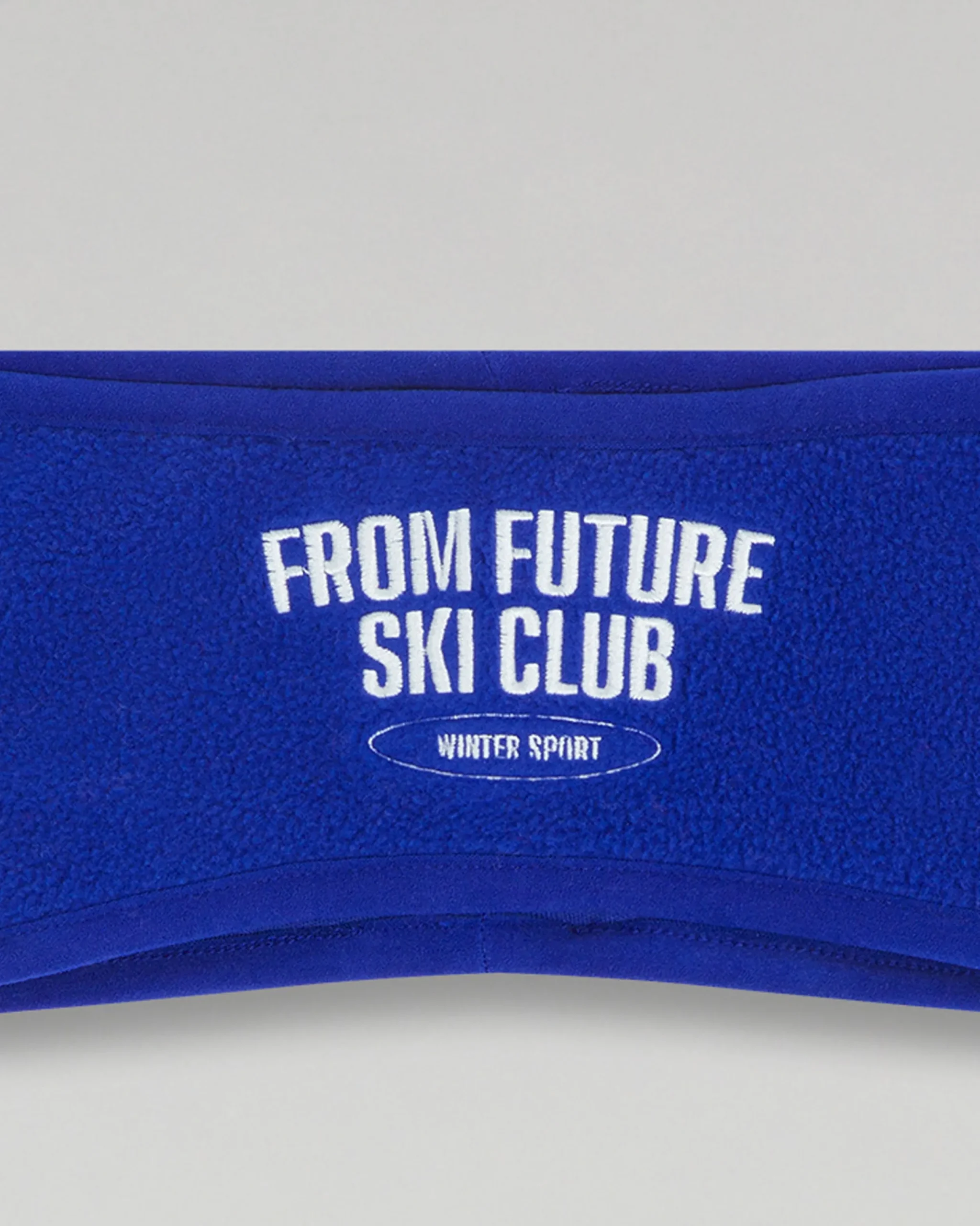 FROM FUTURE Bandeau Cache-Oreilles Ski Club ElectricBlue Sale