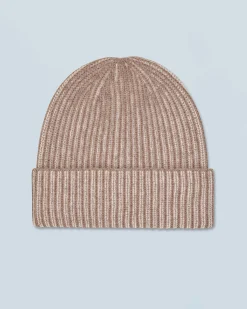 FROM FUTURE Bonnet à Revers Taupe Online