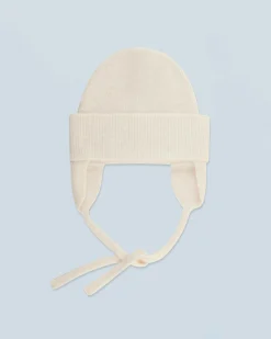 FROM FUTURE Bonnet à Revers Ecru Hot