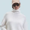 FROM FUTURE Casquette à Visière Courbée Coeur Brodé Taupe Hot