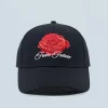 FROM FUTURE Casquette à Visière Courbée Rose Noir Best