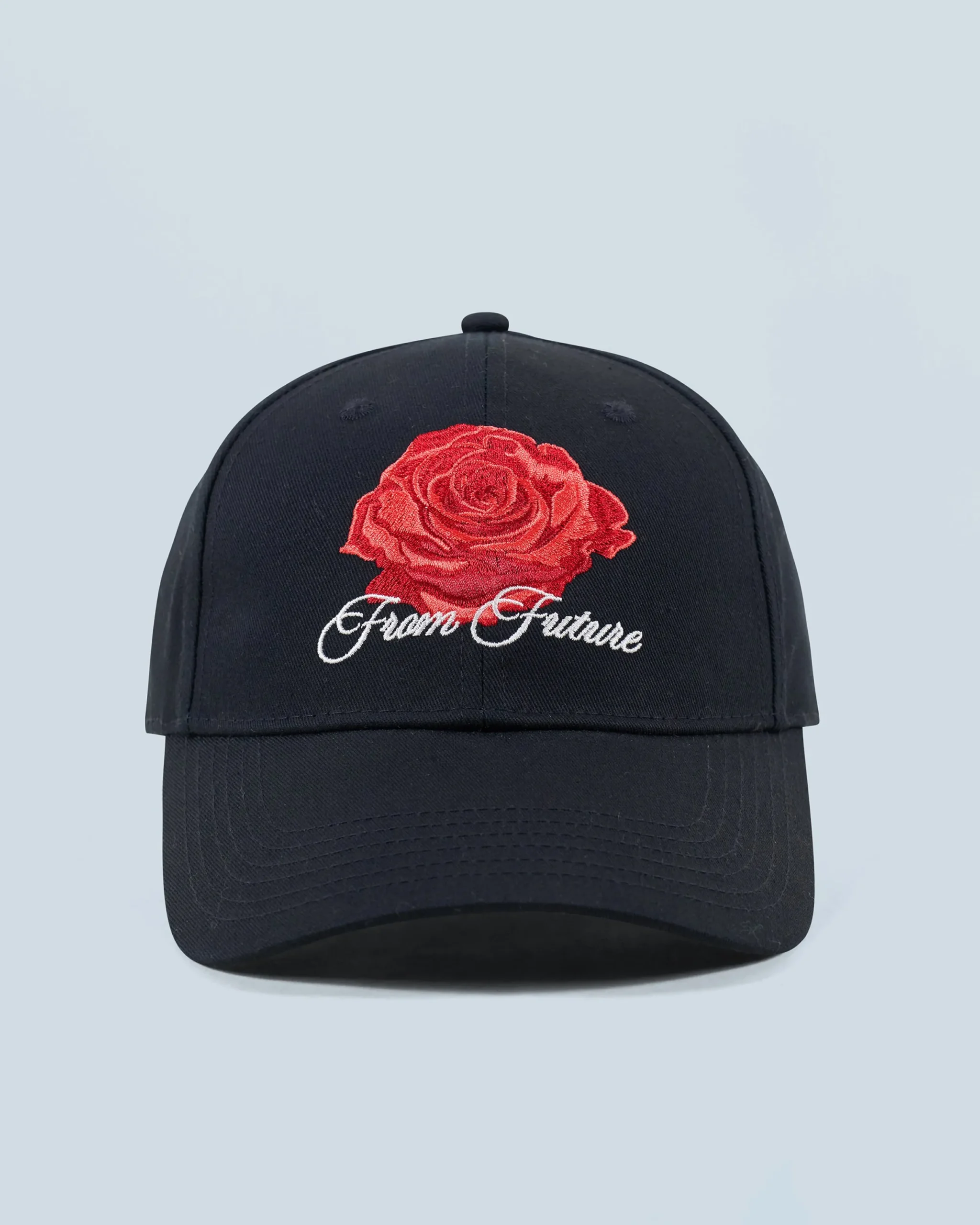 FROM FUTURE Casquette à Visière Courbée Rose Noir Best