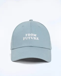 FROM FUTURE Casquette à Visière Courbée GreyBlue Flash Sale