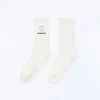 FROM FUTURE Chaussettes Mi-hautes Coeur Ecru Online