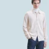 FROM FUTURE Chemise Manches Longues Sable Cheap