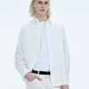 FROM FUTURE Chemise Manches Longues Blanc Best