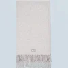 FROM FUTURE Echarpe à Franges GrisChinéClair Flash Sale