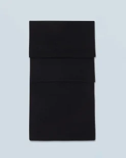 FROM FUTURE Echarpe Regular Basique Noir Cheap