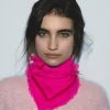 FROM FUTURE Foulard Regular Bicolore WinterFuschia Outlet