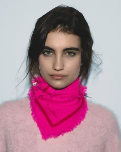 FROM FUTURE Foulard Regular Bicolore WinterFuschia Outlet