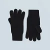 FROM FUTURE Gants Regular Basique Noir Fashion