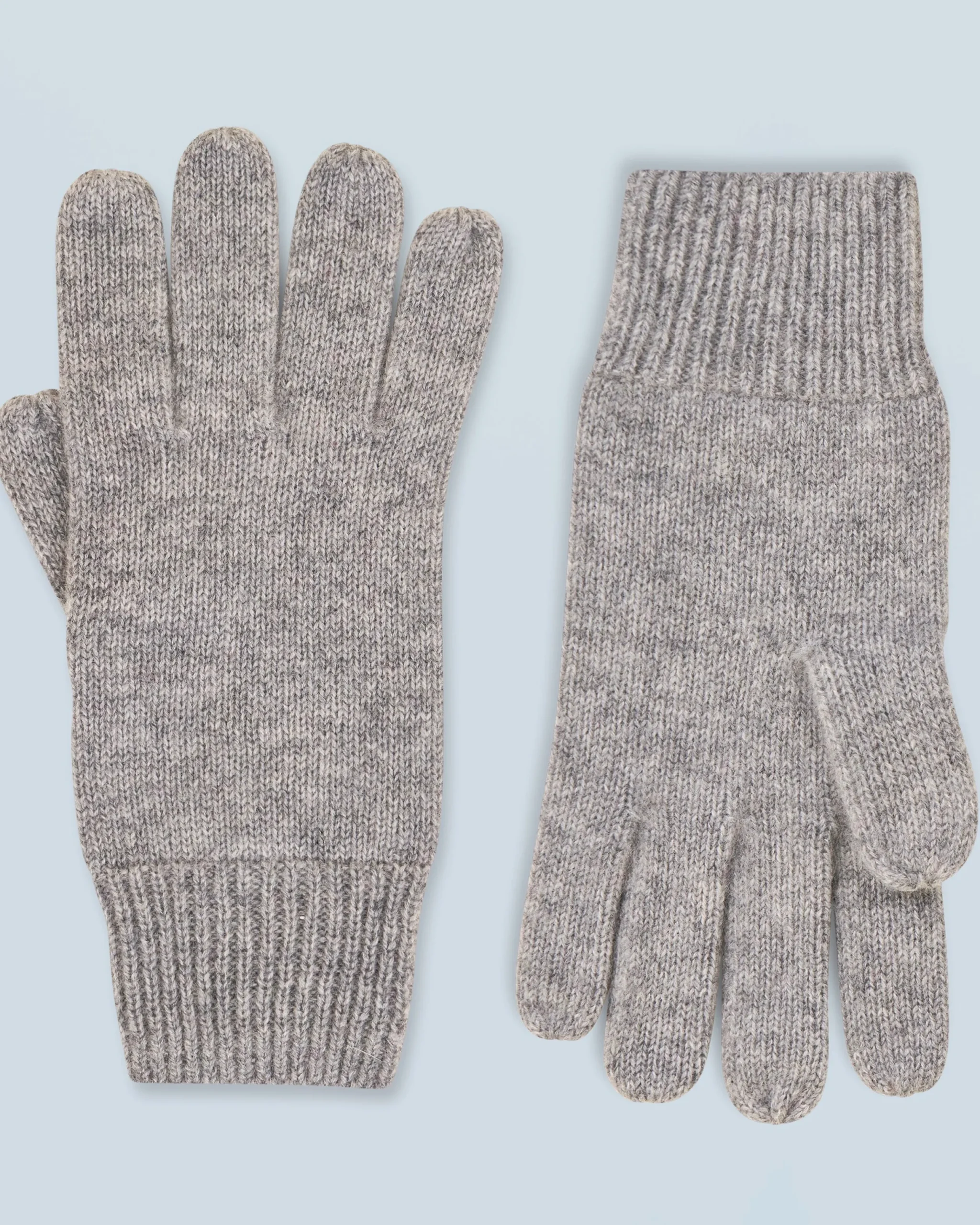FROM FUTURE Gants Regular Basique GrisChinéFoncé Cheap