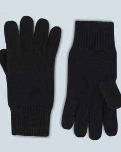 FROM FUTURE Gants Regular Basique Noir Fashion