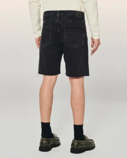 FROM FUTURE JACK Short Jean Noir Fashion