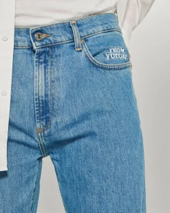 FROM FUTURE JACOB Jean Slim Fit BleuIndigo Flash Sale