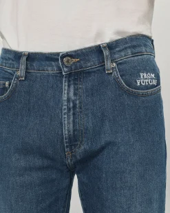 FROM FUTURE JACOB Jean Slim Fit BleuClair Discount