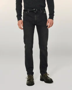 FROM FUTURE JACOB Jean Slim Fit WashedBlack Outlet