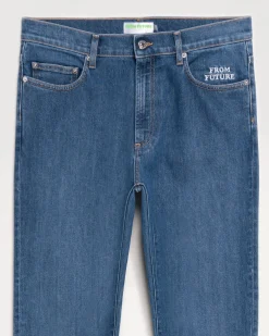 FROM FUTURE JACOB Jean Slim Fit BleuIndigo Flash Sale