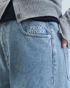 FROM FUTURE Jamie Jean Droit LightBlue Fashion