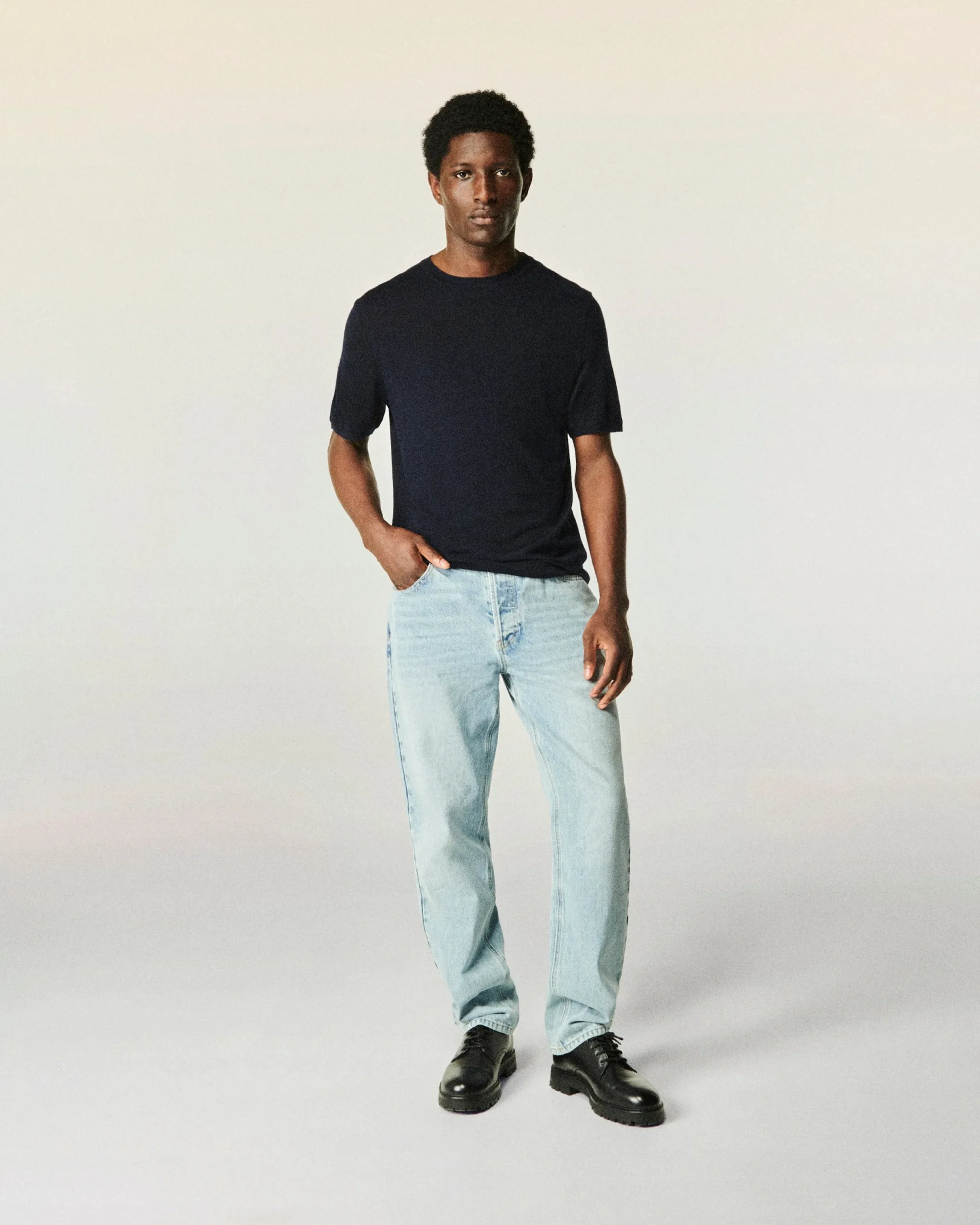 FROM FUTURE Jean Baggy Josh BleuClair Sale