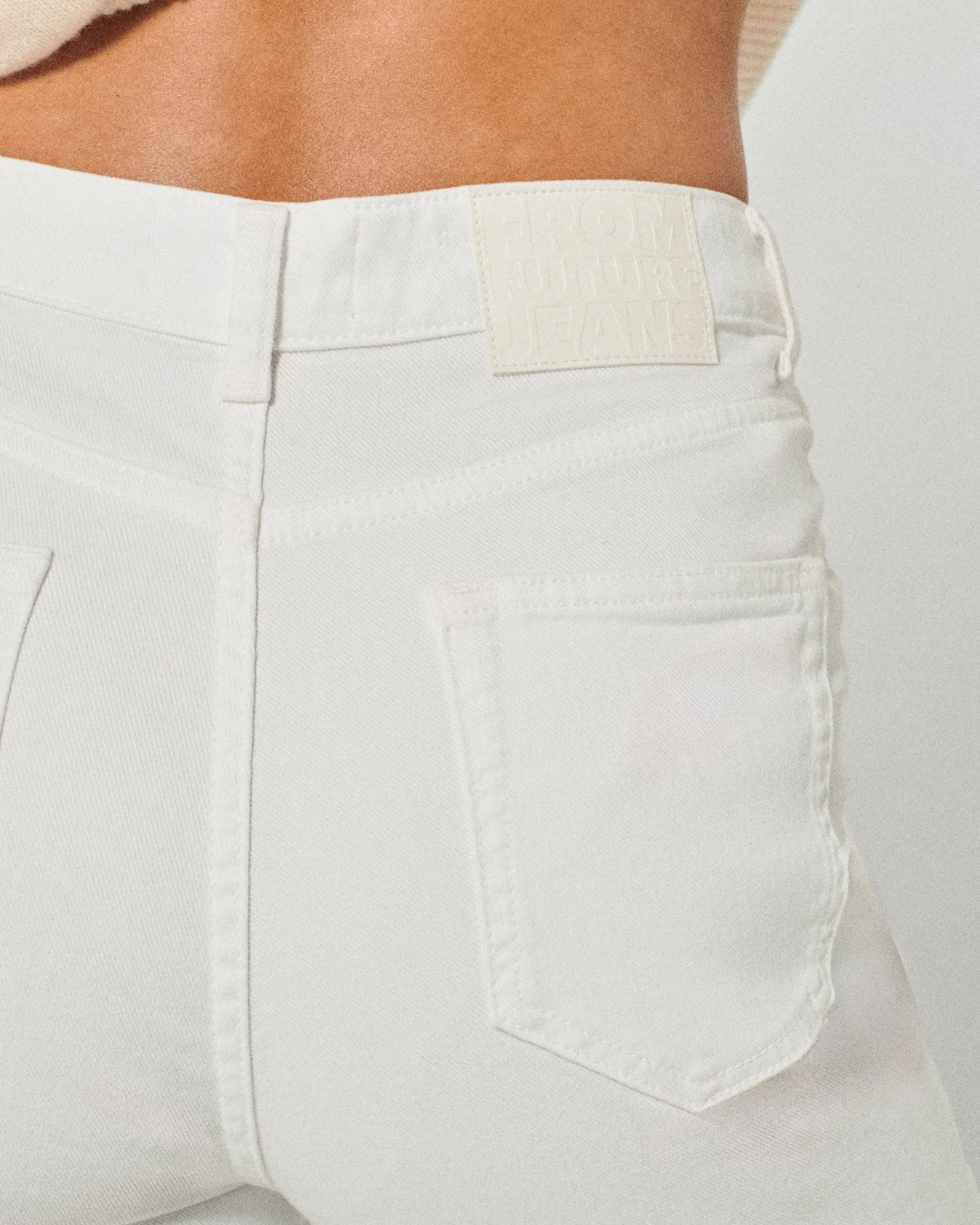 FROM FUTURE Jean Bootcut Jude Ecru Cheap
