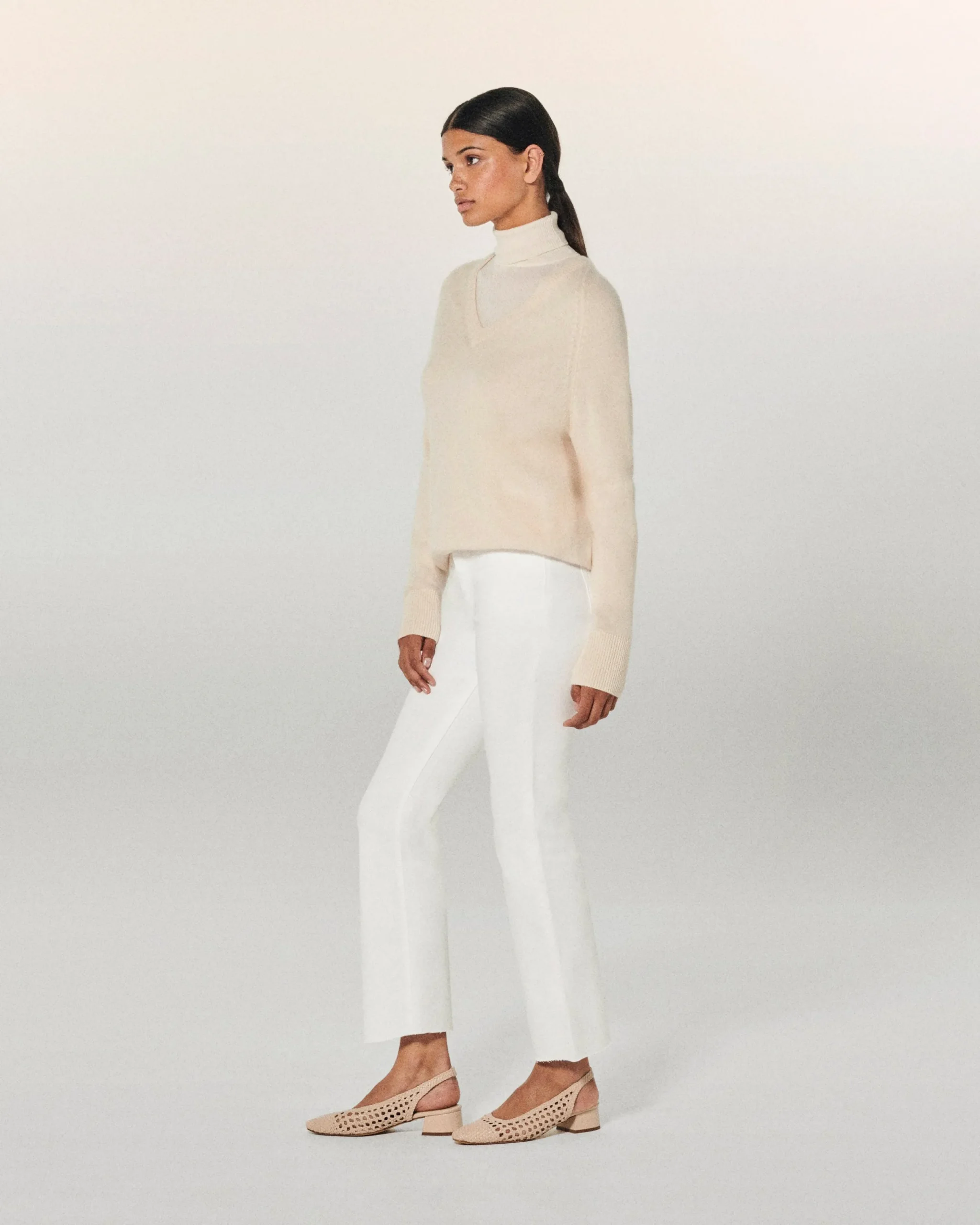 FROM FUTURE Jean Bootcut Jude Ecru Cheap