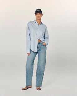 FROM FUTURE Jean Jackie MediumBlue Cheap