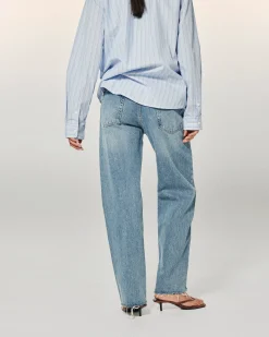 FROM FUTURE Jean Jackie MediumBlue Cheap