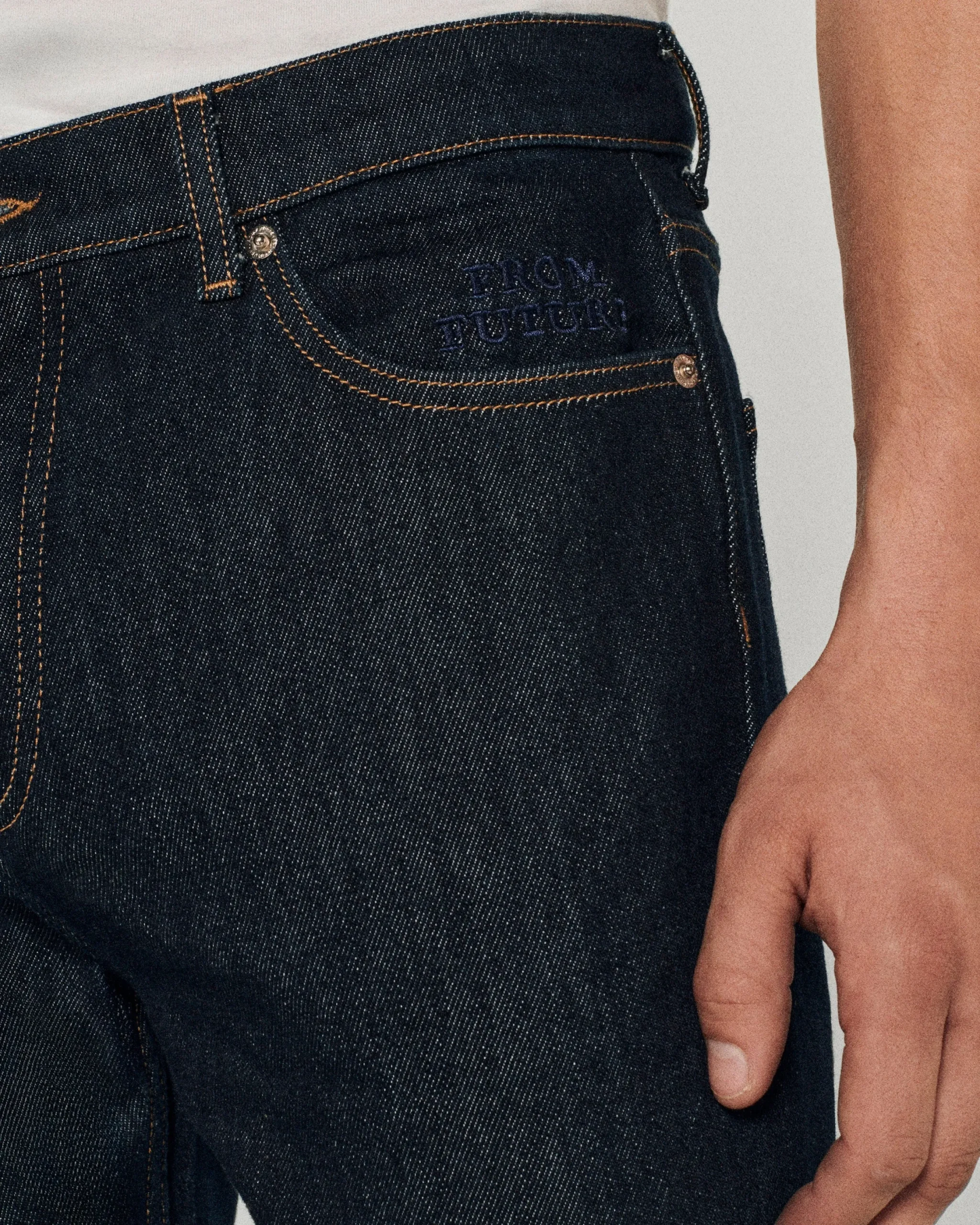 FROM FUTURE Jean Skinny John Brut Discount