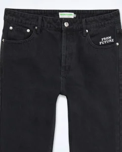 FROM FUTURE Jean Tapered Jackson WashedBlack Best Sale