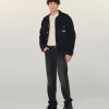 FROM FUTURE JOEY Jean Coupe Droite WashedBlack Discount