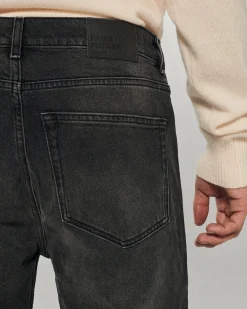 FROM FUTURE JOEY Jean Coupe Droite WashedBlack Discount