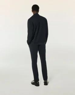 FROM FUTURE Jogging Droit Navy Best Sale