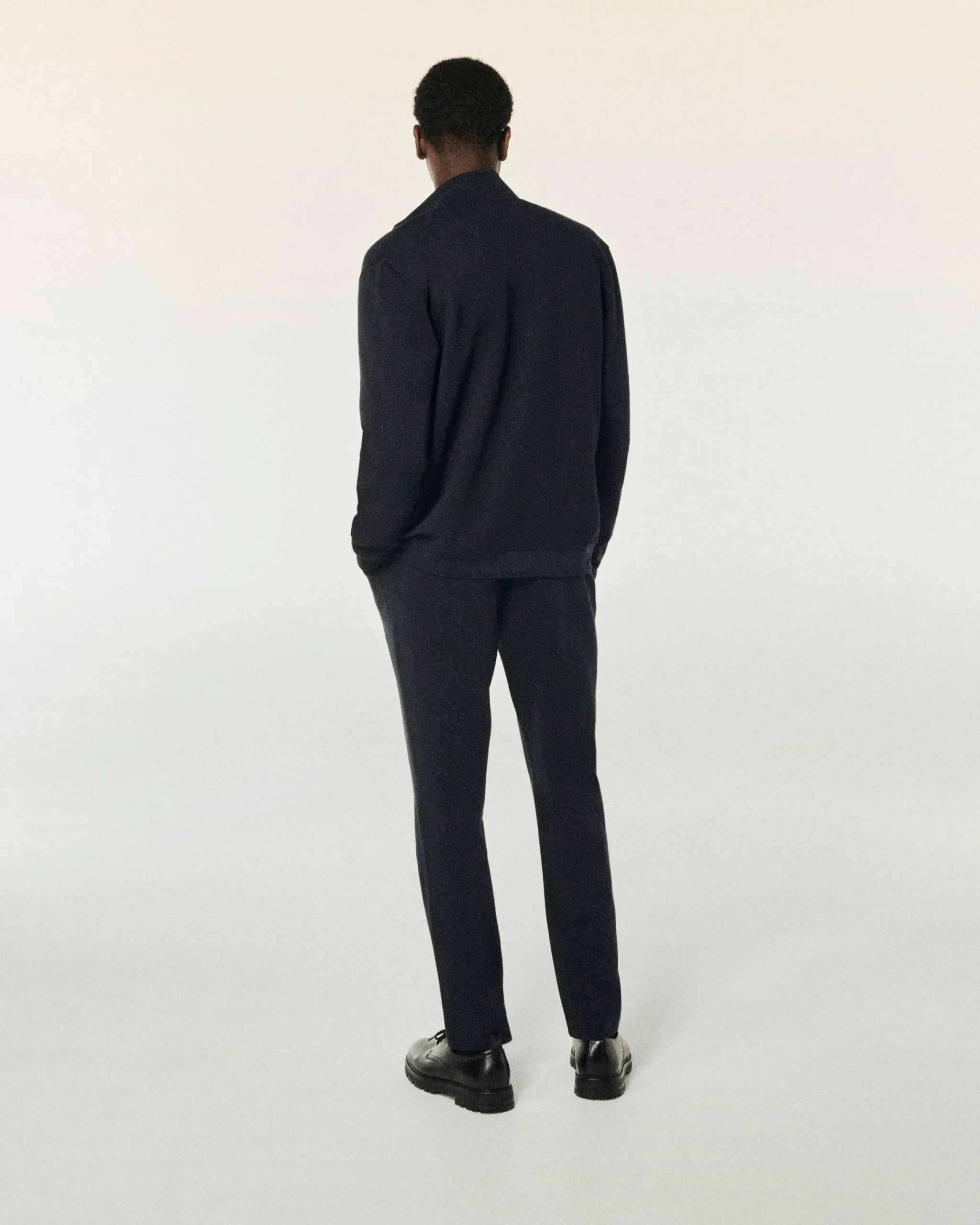 FROM FUTURE Jogging Droit Navy Best Sale