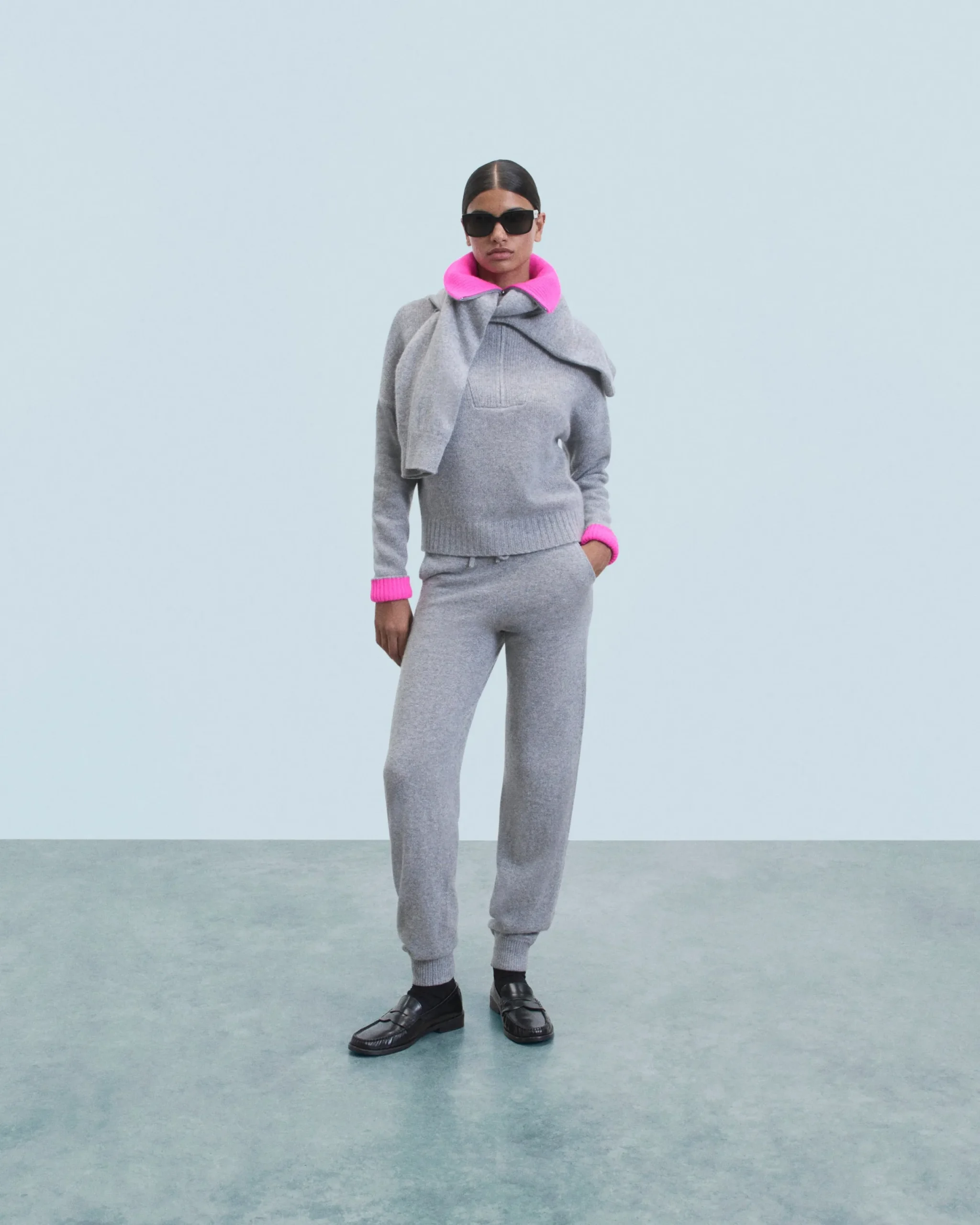FROM FUTURE Jogging Droit Basique Noir Best