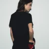 FROM FUTURE Jogging Droit Coeur Noir Hot