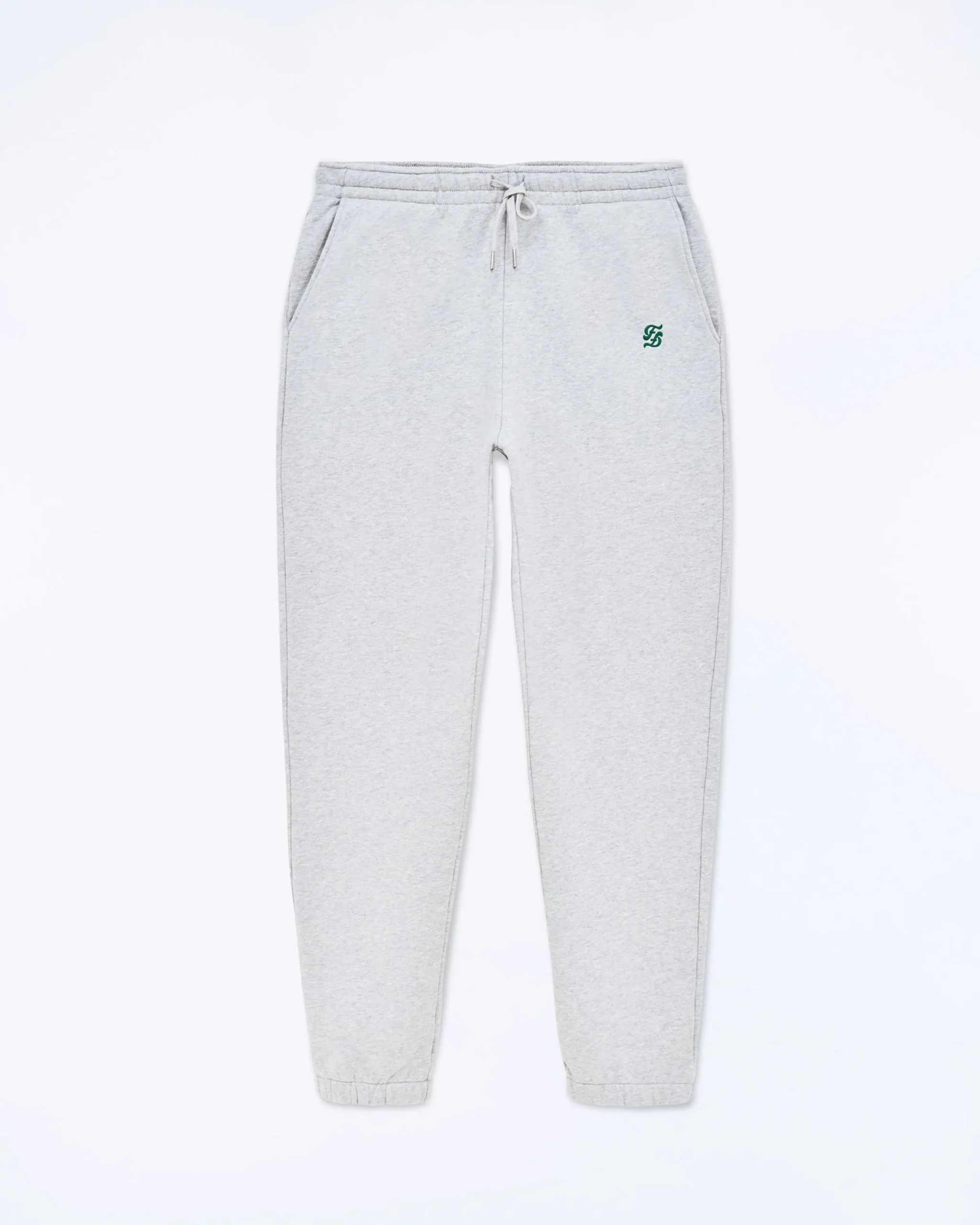 FROM FUTURE Jogging Droit Double F GrisChinéClair Clearance