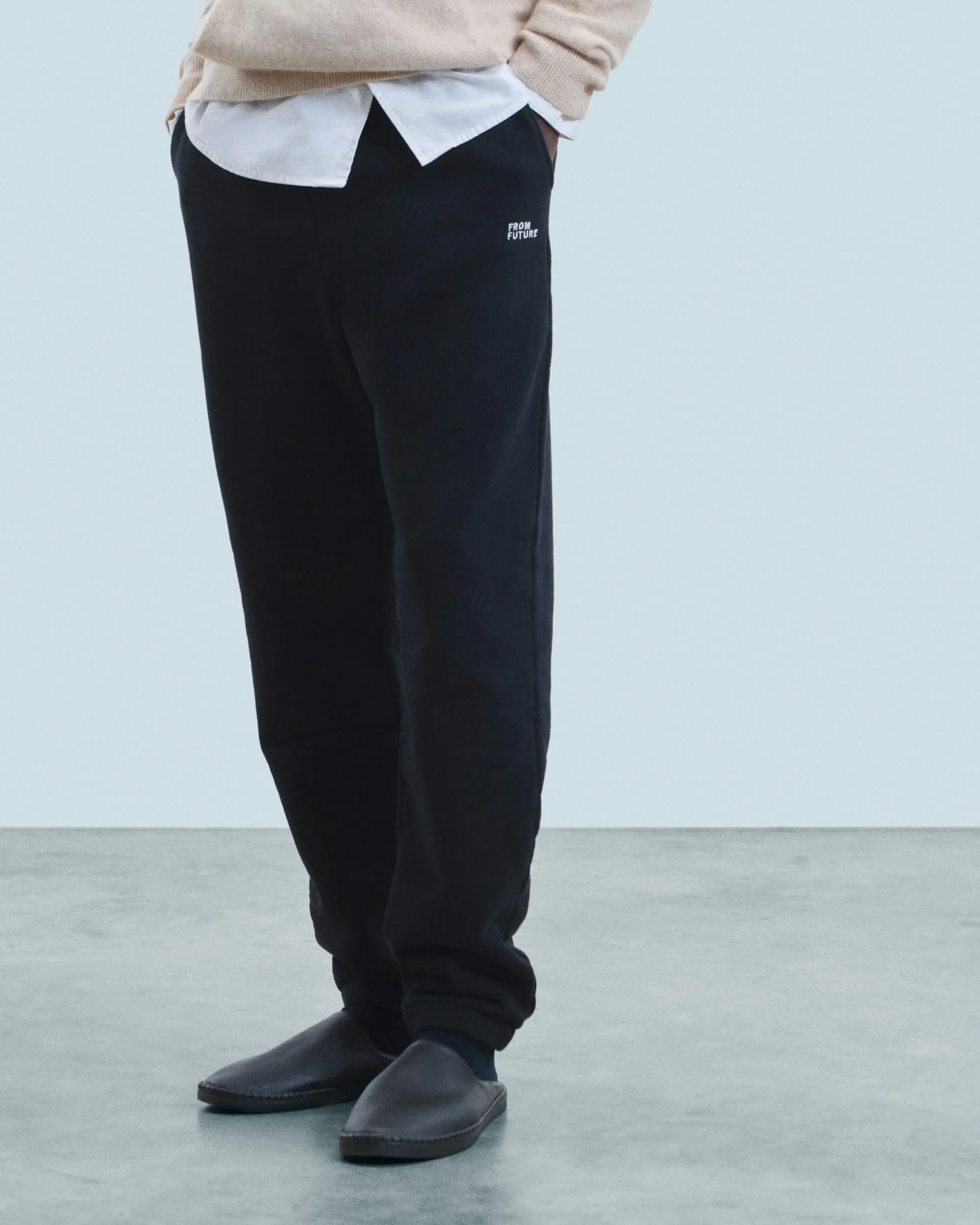 FROM FUTURE Jogging Droit Future Noir Discount
