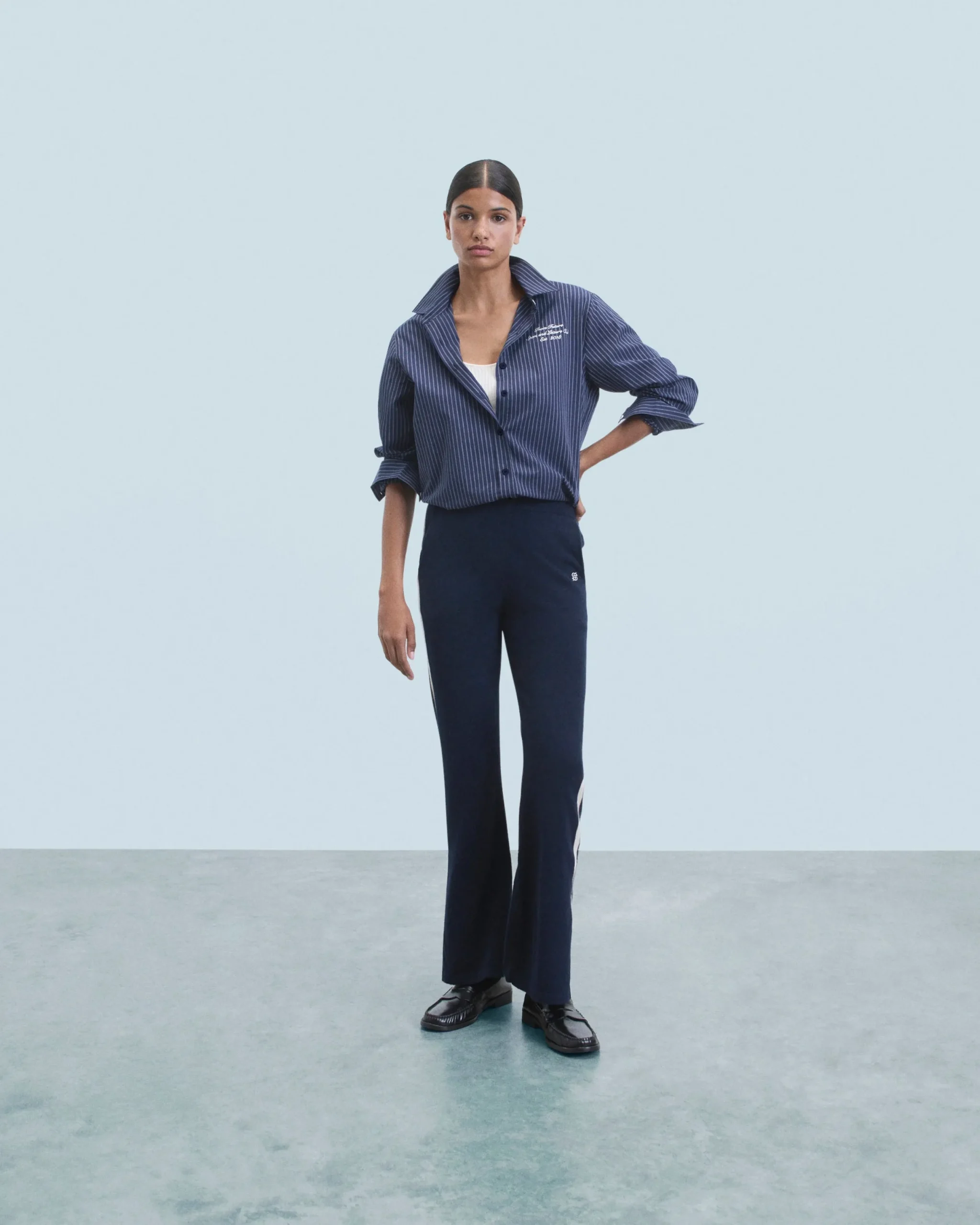 FROM FUTURE Jogging Large Navy Best
