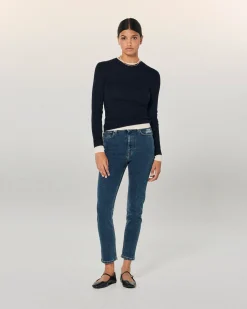FROM FUTURE JOHNNY Jean Slim Fit BleuFoncé New