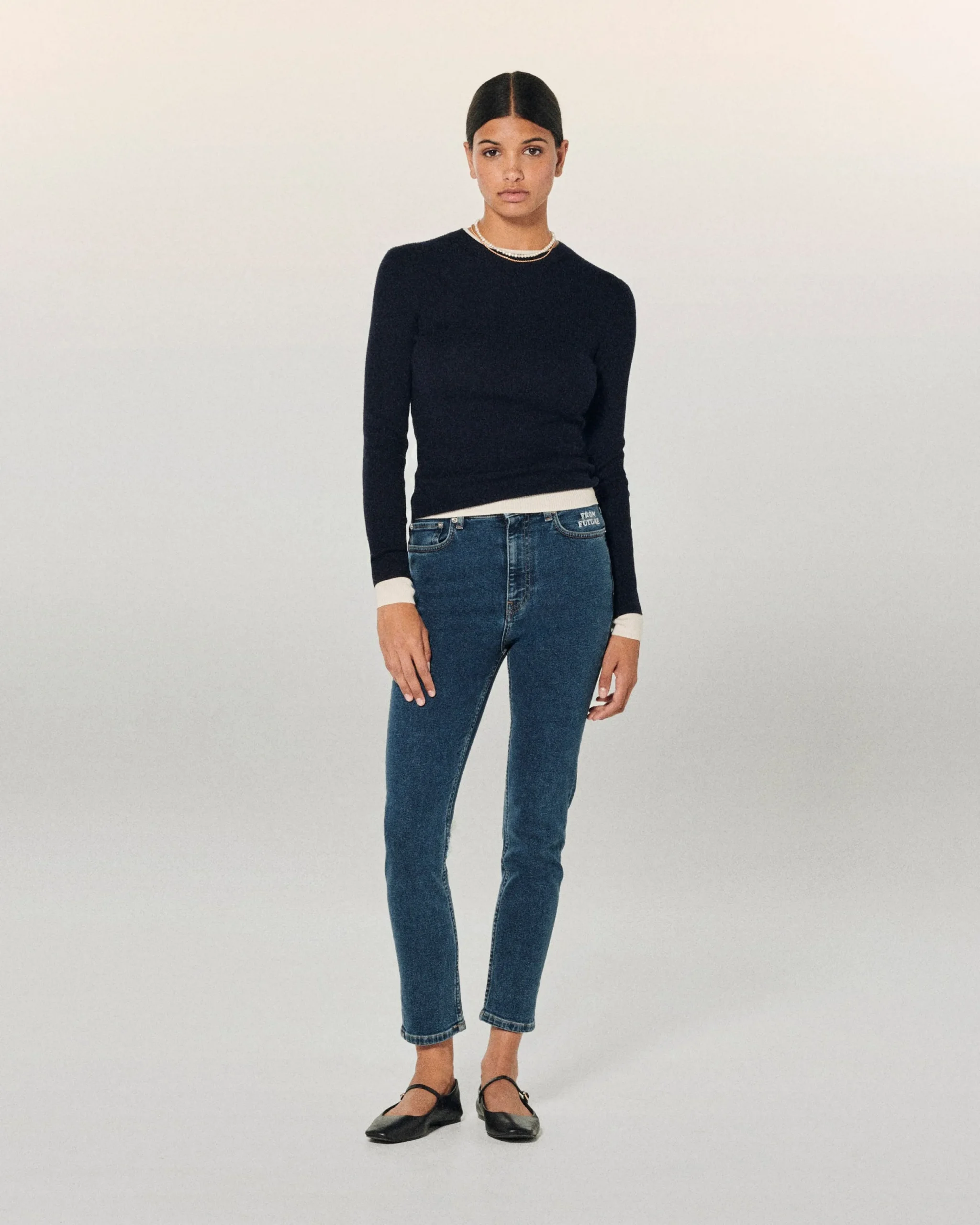 FROM FUTURE JOHNNY Jean Slim Fit BleuFoncé New