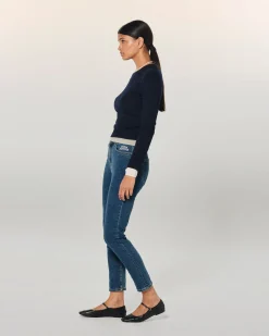 FROM FUTURE JOHNNY Jean Slim Fit BleuFoncé New