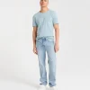 FROM FUTURE JOSH Jean Coupe Baggy LightBlue Online