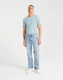 FROM FUTURE JOSH Jean Coupe Baggy LightBlue Online