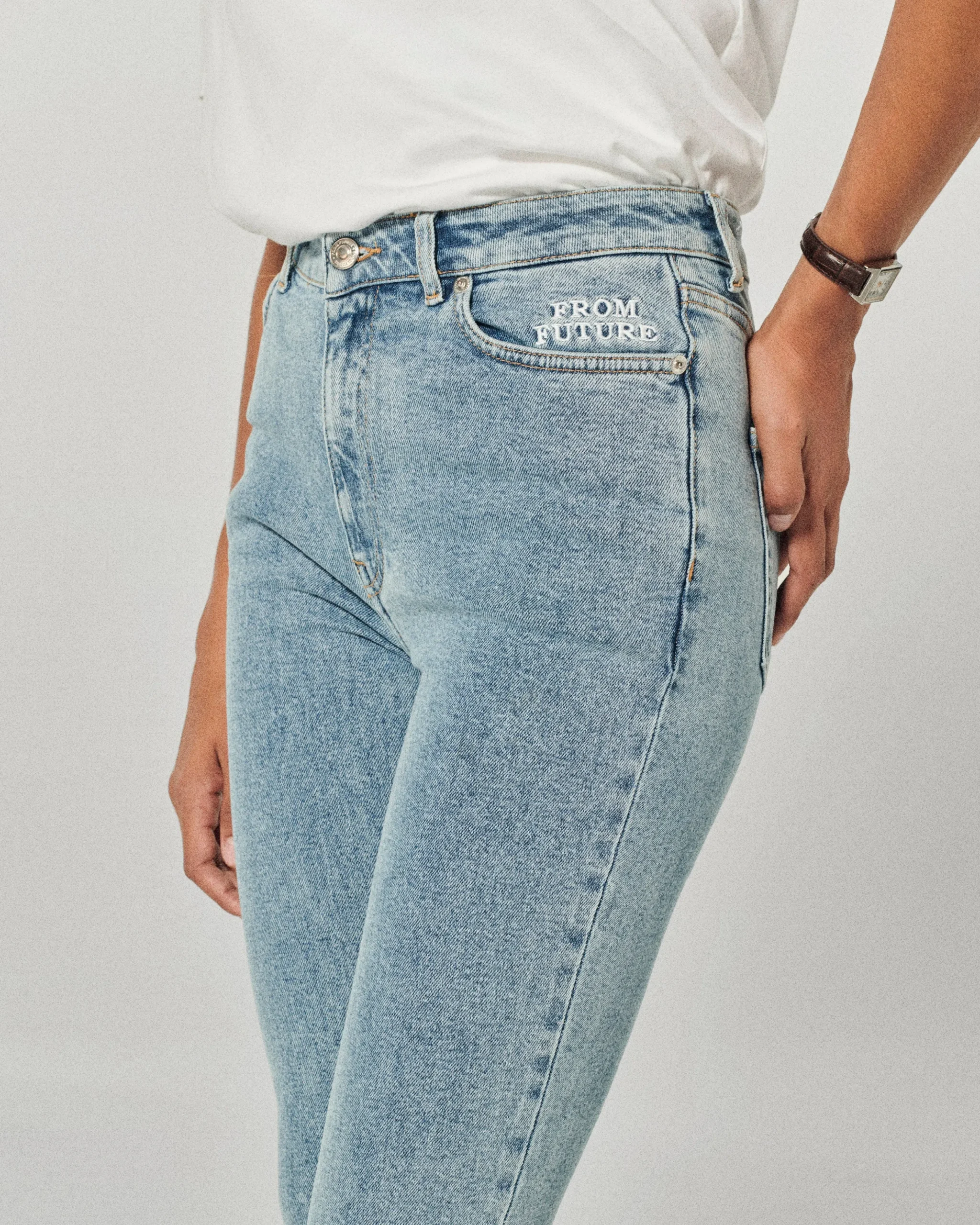 FROM FUTURE Jude Jean Bootcut BleuClair Best