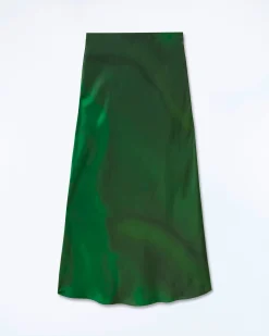 FROM FUTURE Jupe Mi Longue Vicky UtopicGreen Flash Sale