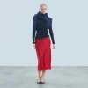 FROM FUTURE Jupe Mi-longue HotRed Sale