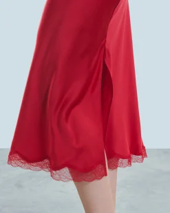 FROM FUTURE Jupe Mi-longue HotRed Sale