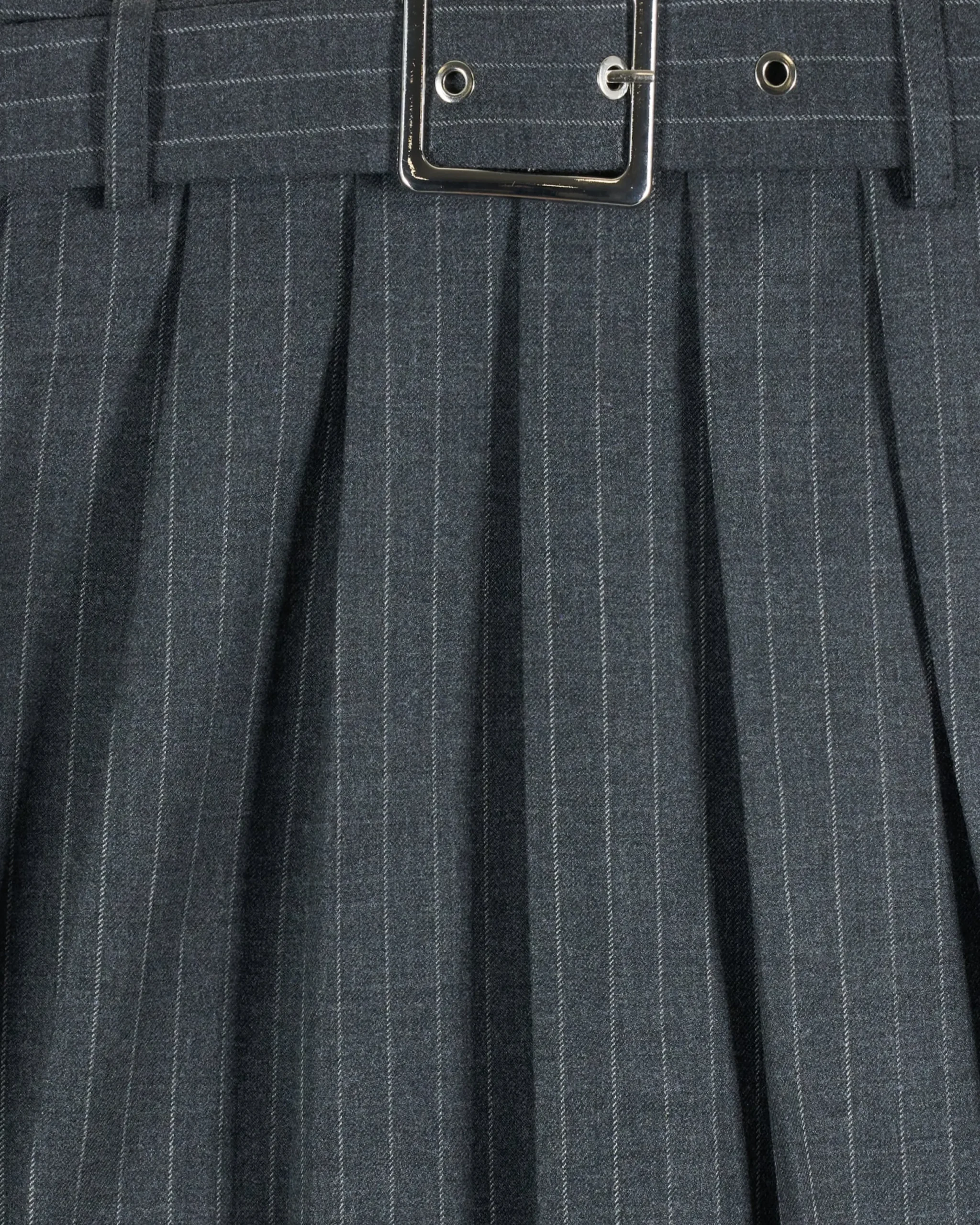 FROM FUTURE Jupe Mini Tailoring RayuresGris Sale