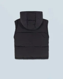 FROM FUTURE Outerwear Doudoune Craquelée Noir Cheap